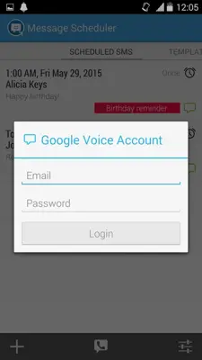 Titan Message Scheduler android App screenshot 1