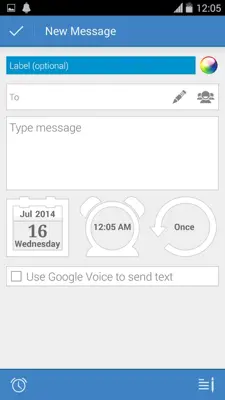 Titan Message Scheduler android App screenshot 2